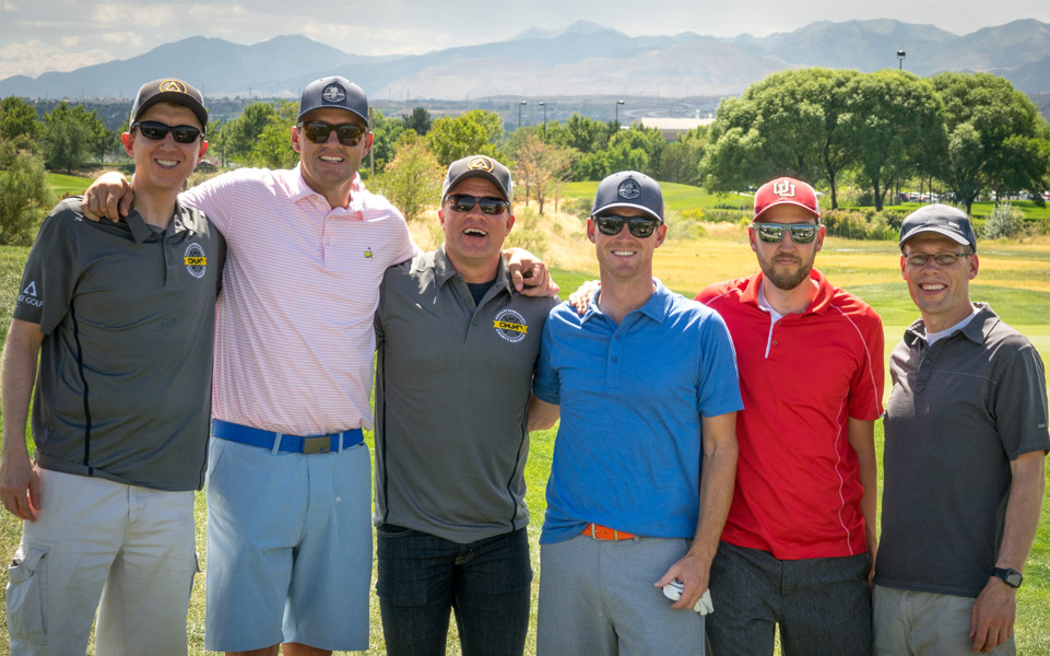 photo of PW team at Charity golf tournament